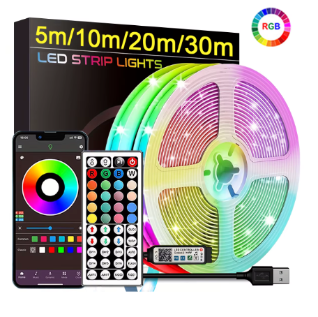 Tira de Luces Led RGB, 5m